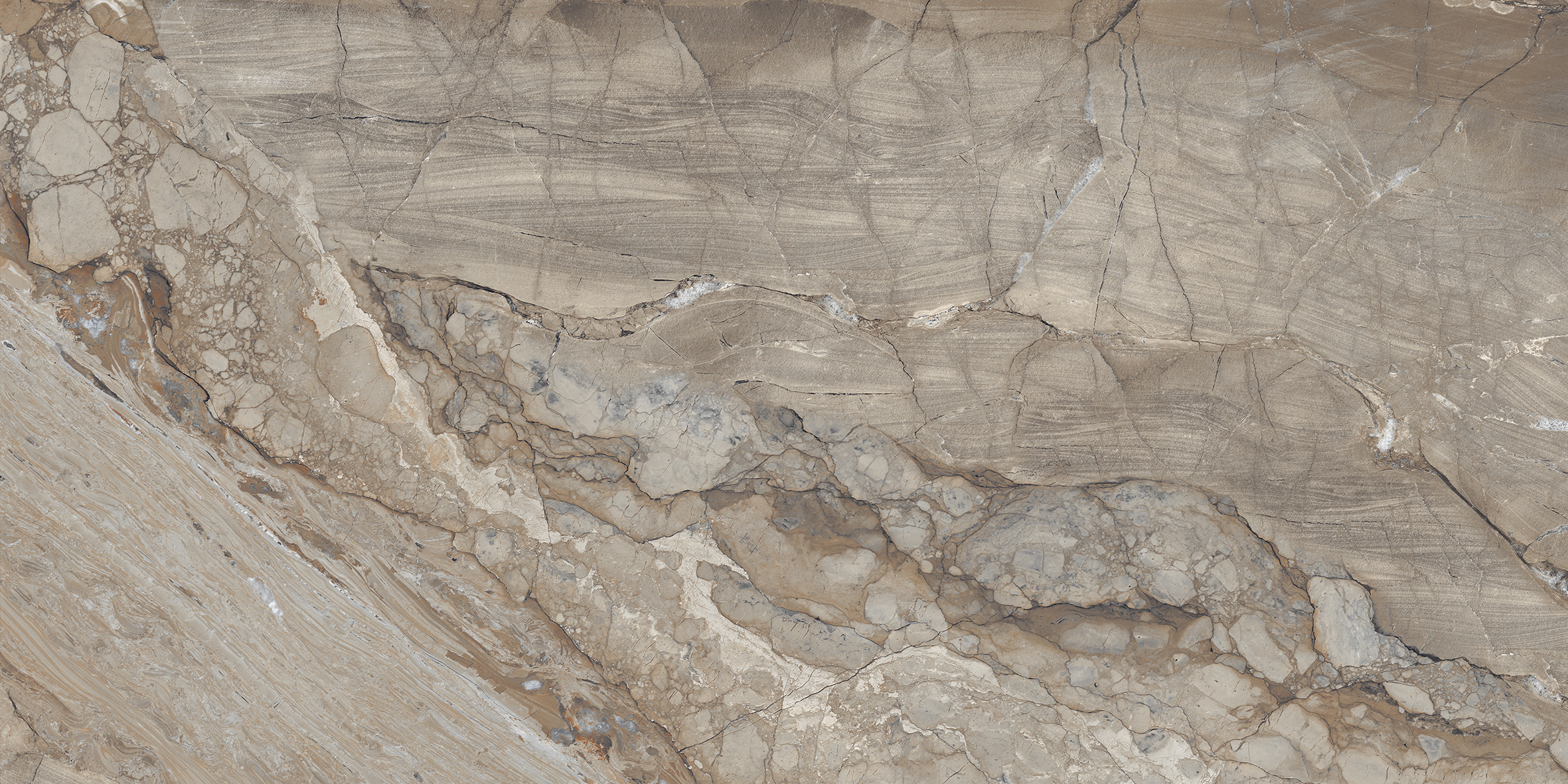 NTT99509P Gravel Natural 60x120 NT Ceramic