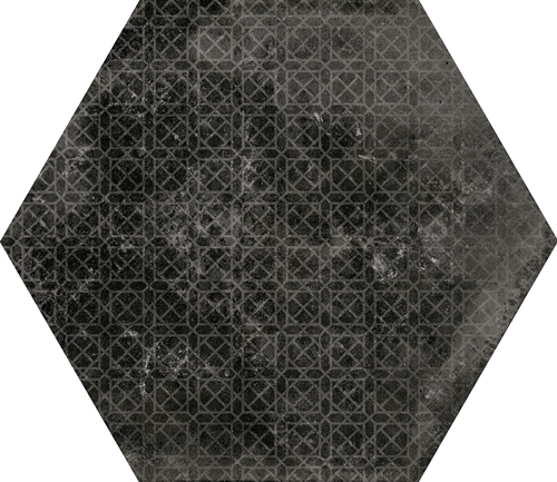 23604 Urban Hexagon Melange Dark 29,2X25,4 EQUIPE