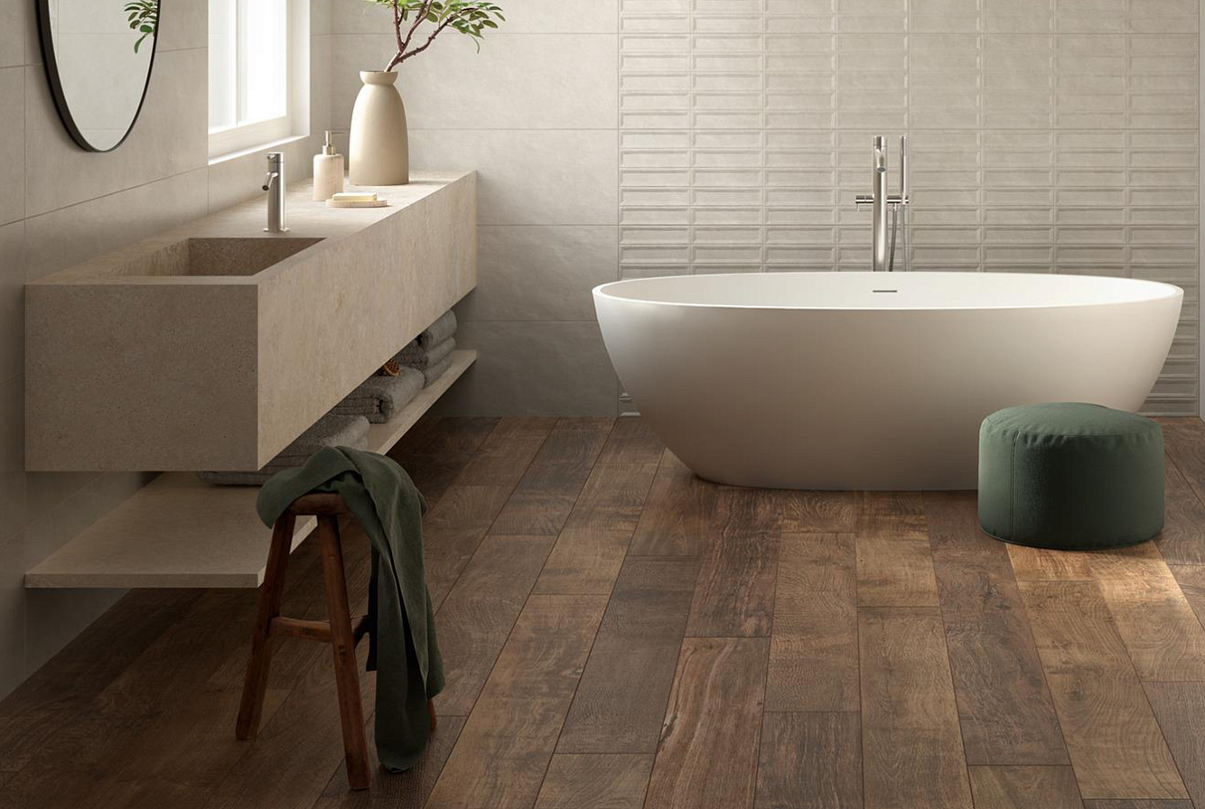 RDLQ Nodis Chevron Natural Matt 11x54 Ragno Marazzi фото 12