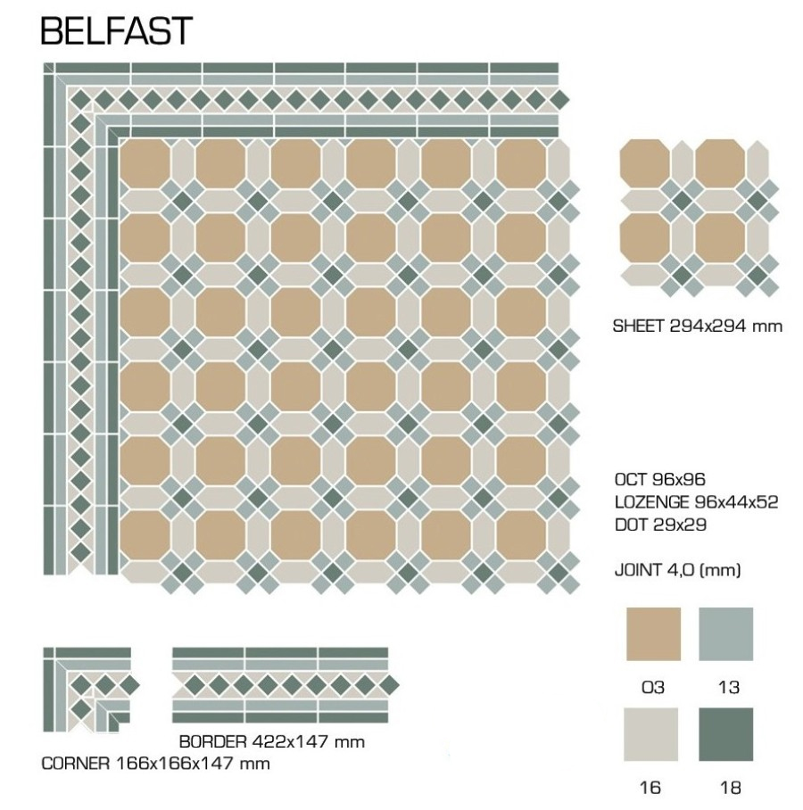 BELF294 Belfast 29.4*29.4 Top Cer