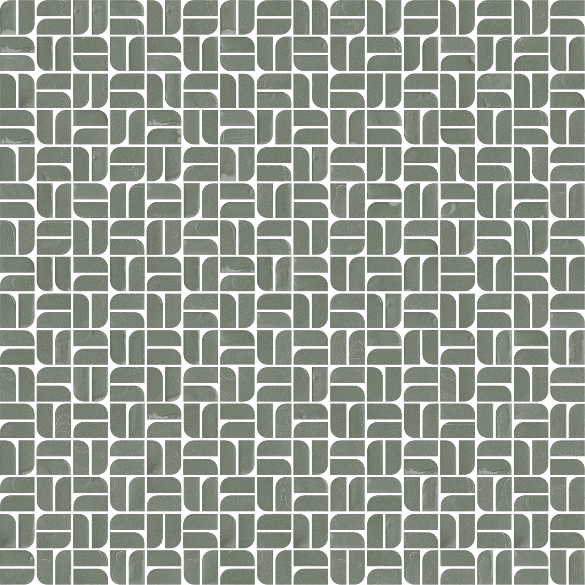 600110001183 Боттега Сальвиа Мозаика Пьюма 28.2x28.2 Italon