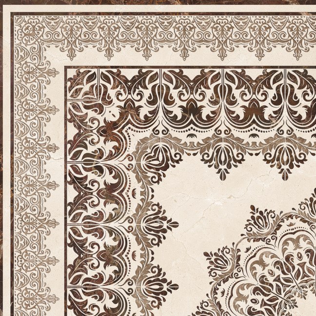Roseton Venecia 4 90x90 Absolut Keramika