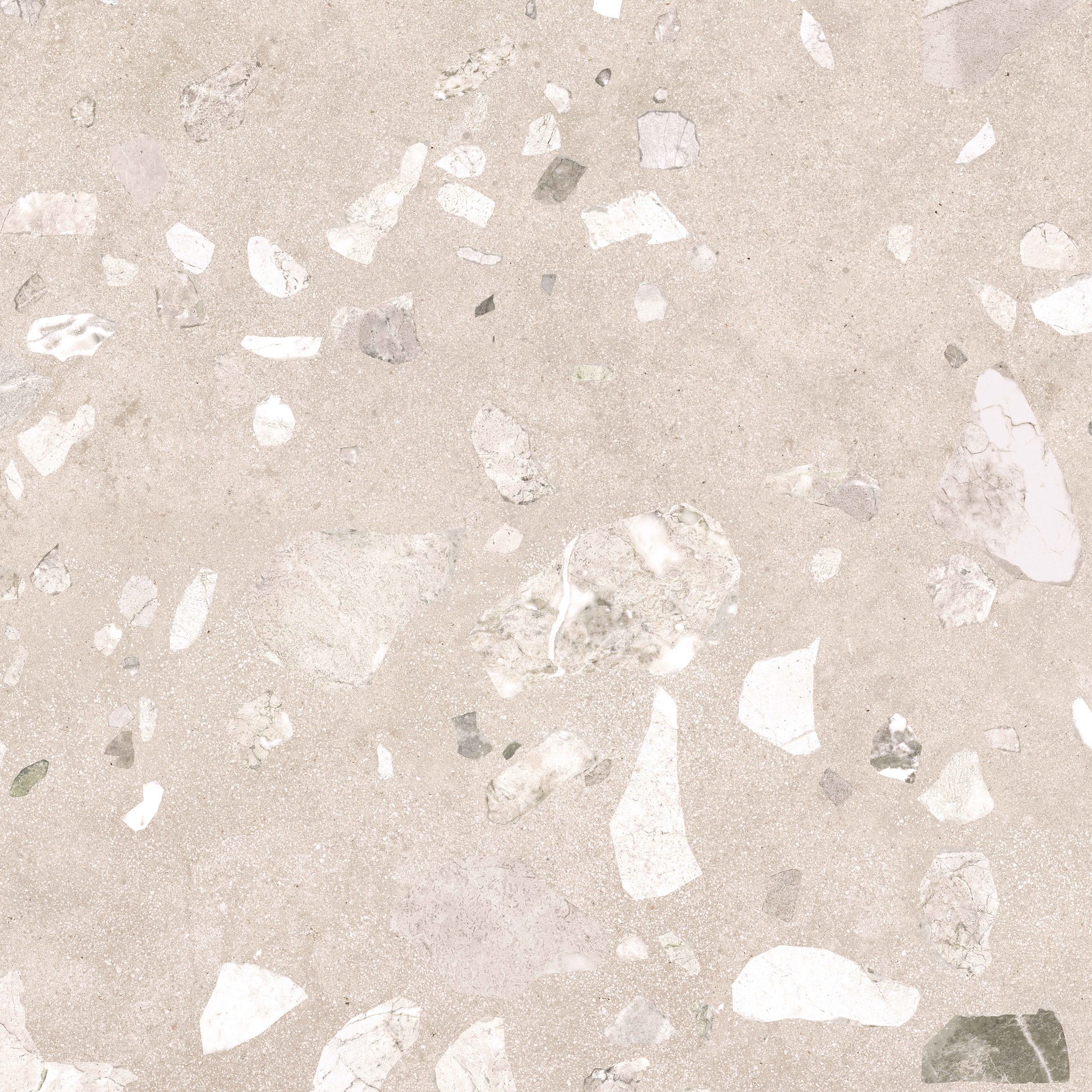 Terrazzo sugar beige PG 01 60х60 Gracia Ceramica