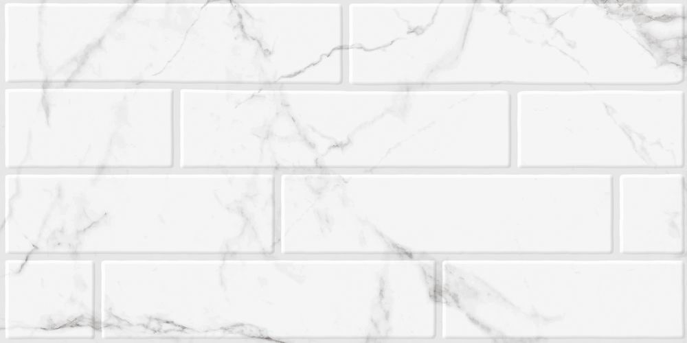 Декор Luzon белый рельеф 300х600 Beryoza Ceramica фото 4