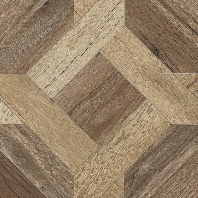 0005047 Nordik Wood MANSION GOLD/BROWN 60X60 Flaviker