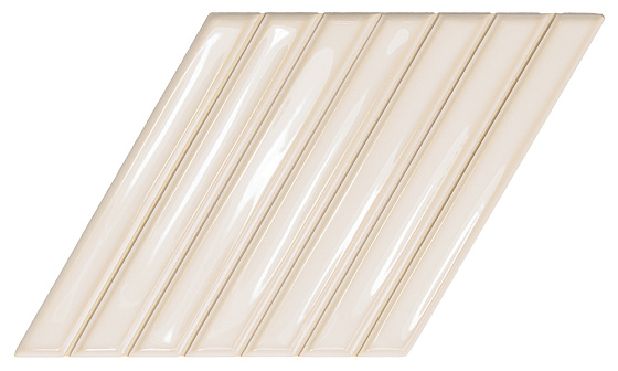 135020 Spike Bars B Deep White Gloss 15x25,9 WOW
