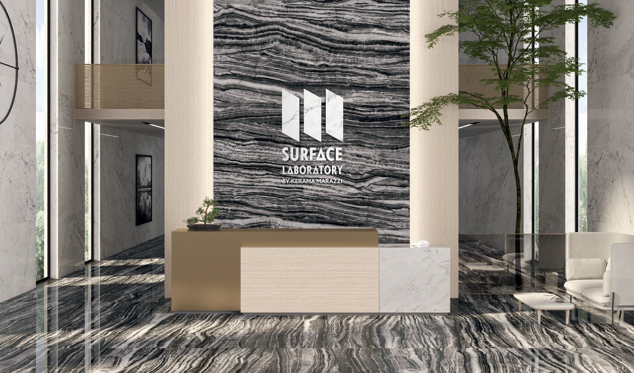 SG074902R Нестос серый светлый лаппатированный обрезной 119,5x320x1,1 Kerama Marazzi