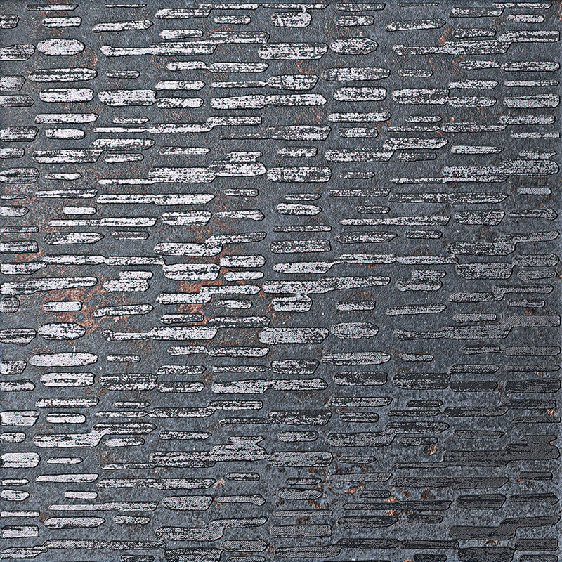1062873 Decori Costruire Lamiera Mix Nero 25х25 Serenissima Cir