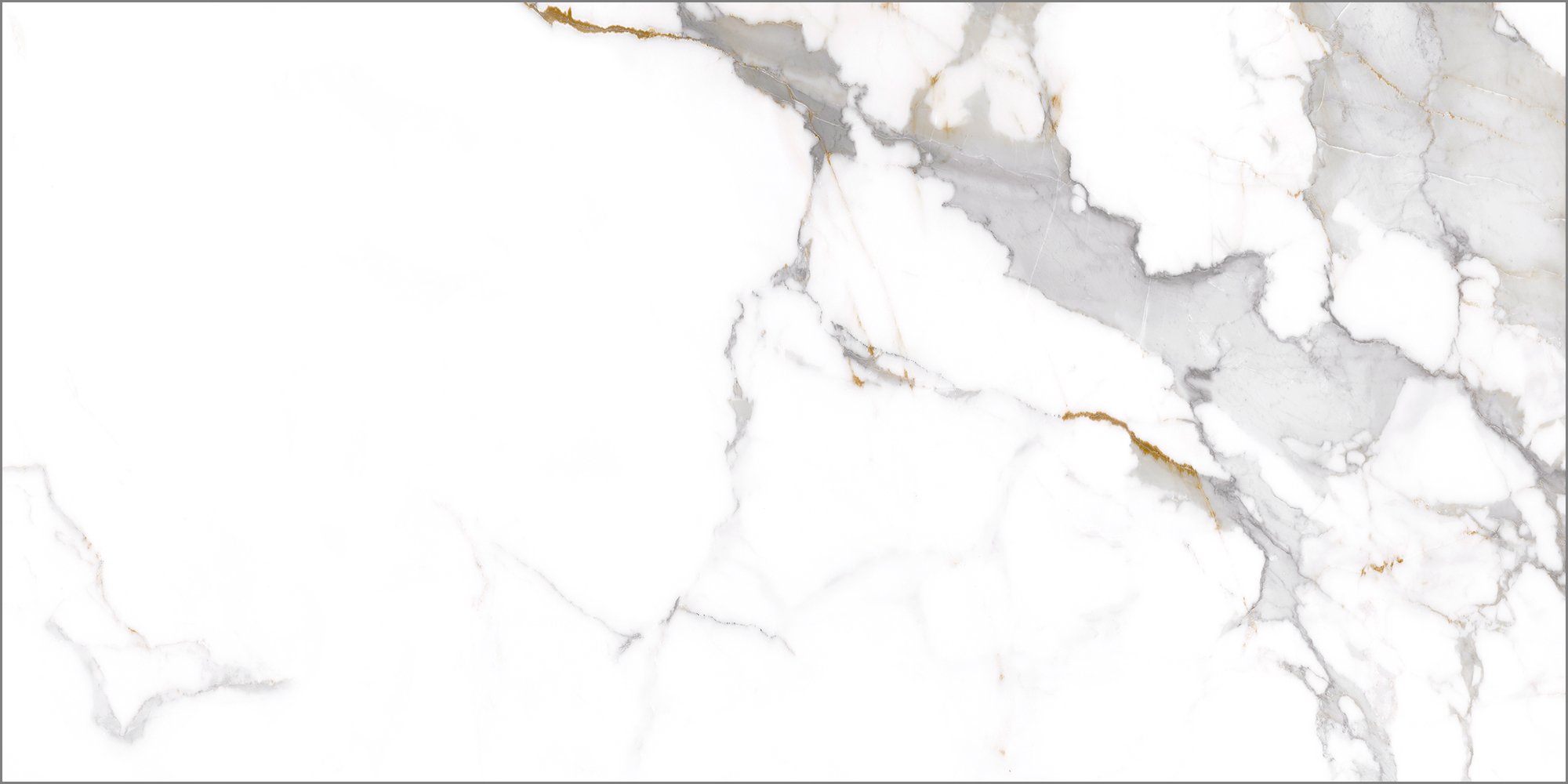 GT40806103MR Calacatta Imperial GT Белый 40x80 Global Tile