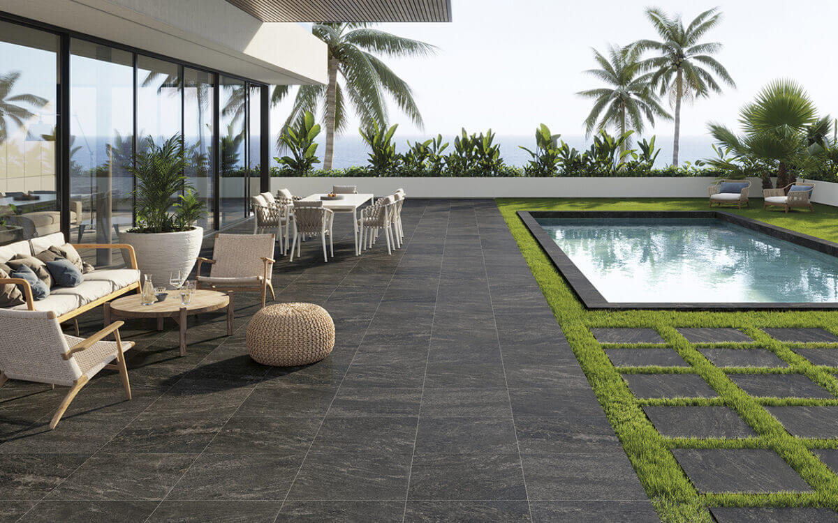 Slate Stone White RC Lap 100x100 Azulejos Sanchis