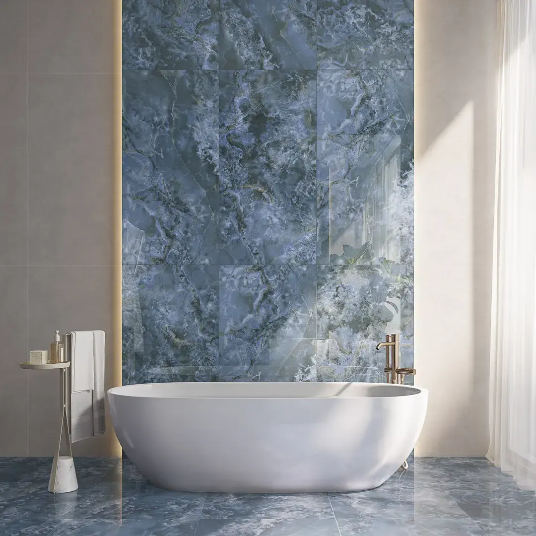KM6012B0340R Сен-Тропе синий глянцевый обрезной 60x119,5x0,9 Kerama Marazzi фото 12