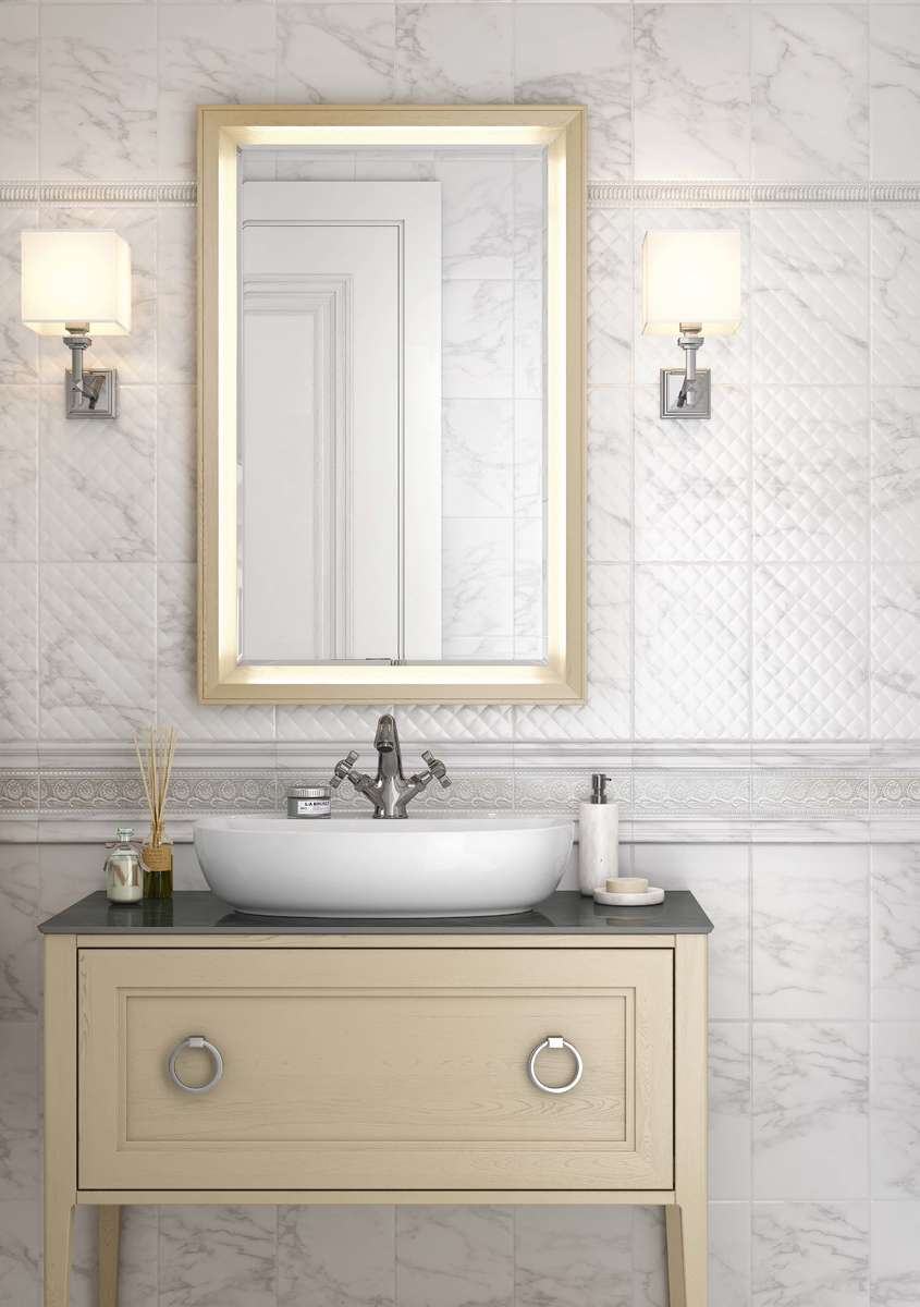 PFE019 Карандаш Брера желтый 20*2 Kerama Marazzi