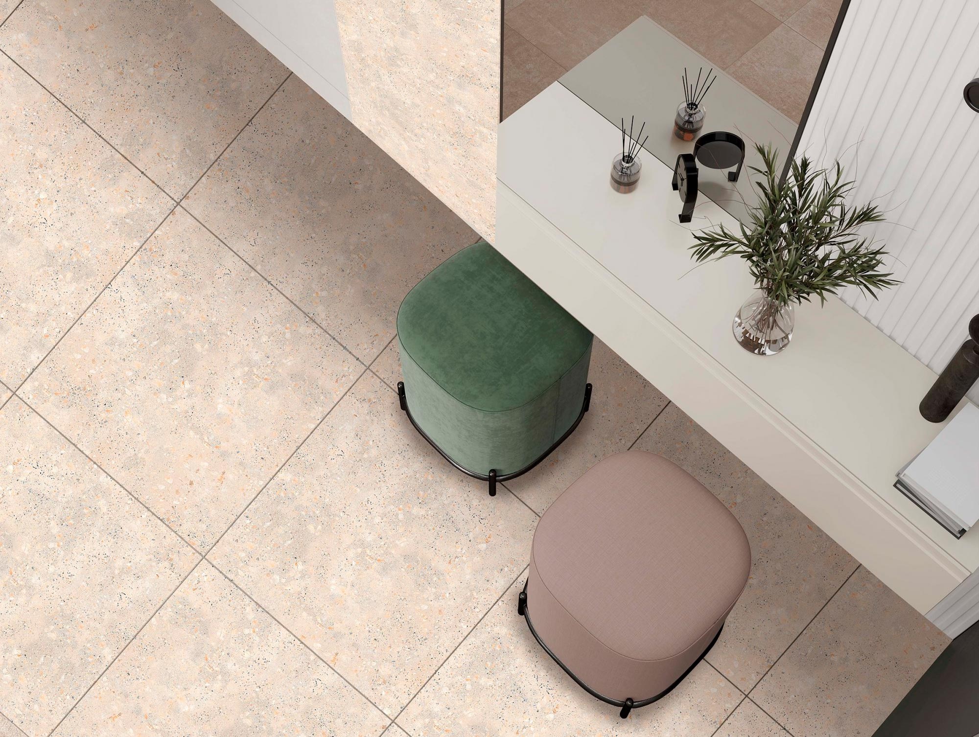 GNR12030429-GM Ступень Санд Светло-серый Мягкая граниль 1200x300x9.5 ProGRES Ceramica фото 4