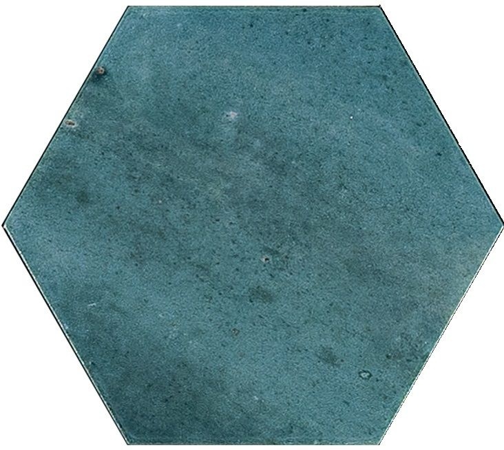 MFFF Lume Blue Lux Esagona 21x18.2 MARAZZI Italy