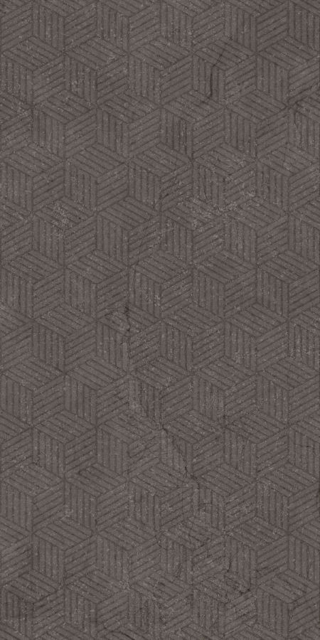 779342 Stone Life Cubes Graphit Matte Ret 6mm 60x120 Cerim