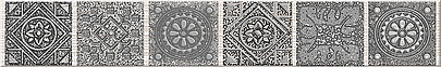 Grazia Grey Nefertiti Бордюр 40,5x6,2 Azori