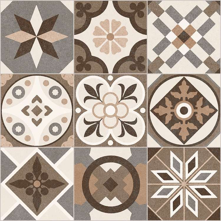 Siena Taupe Mat 60x60 Etili Seramik