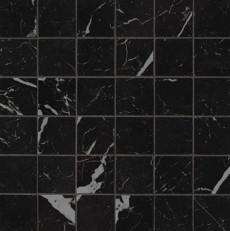 fQJ8 Roma Gold Nero Elegante Gres Macromosaico 30x30 FAP Ceramiche