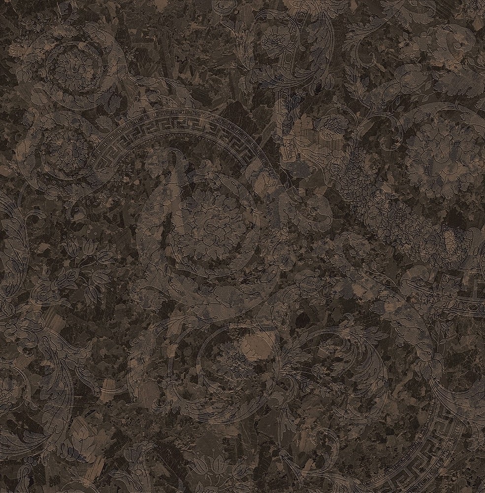 G0047032 Meteorite Megabarocco Moka R 60x60 Versace (Gardenia Orchidea) фото 4