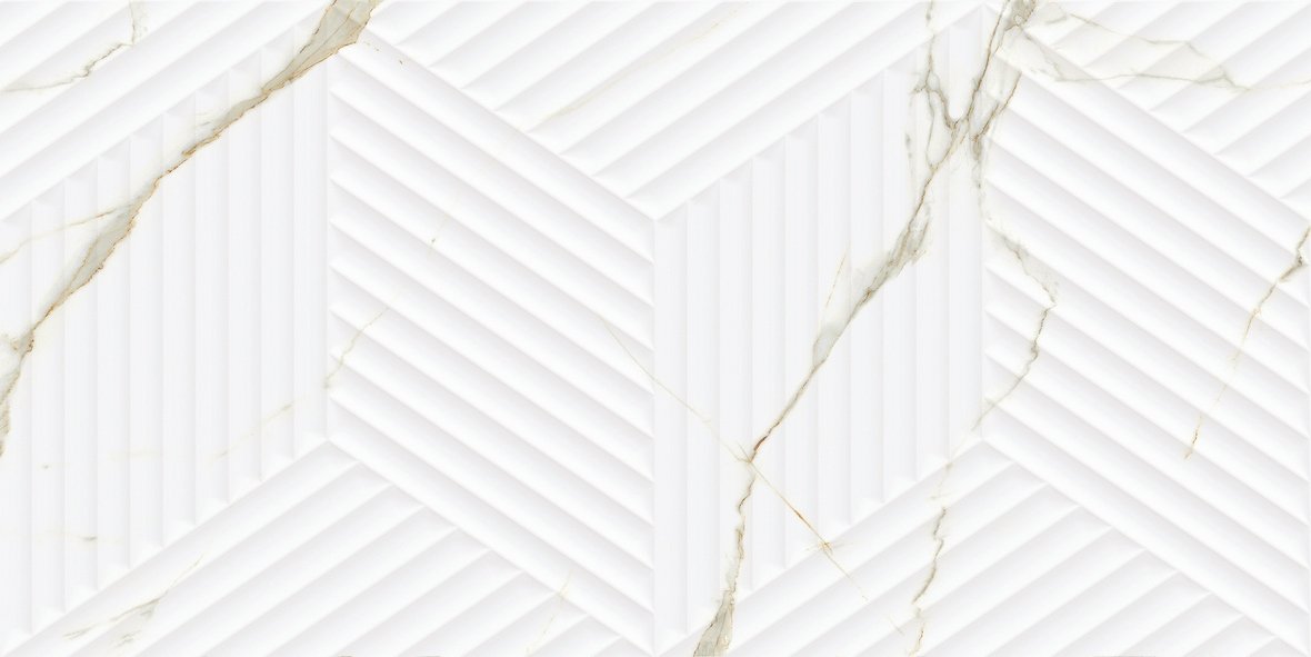 LE63063B-F53 Bianco Carrara Classico Cubo Rectificado 30х60 Artecera