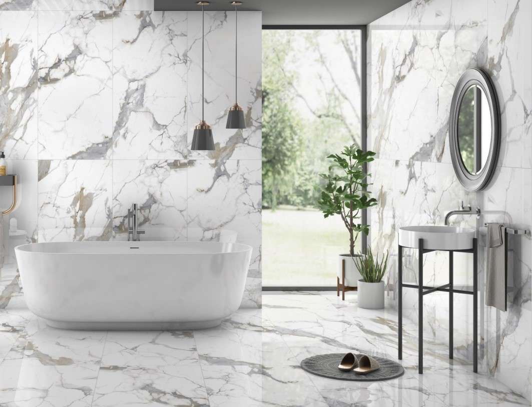Statuario Italica Tiles