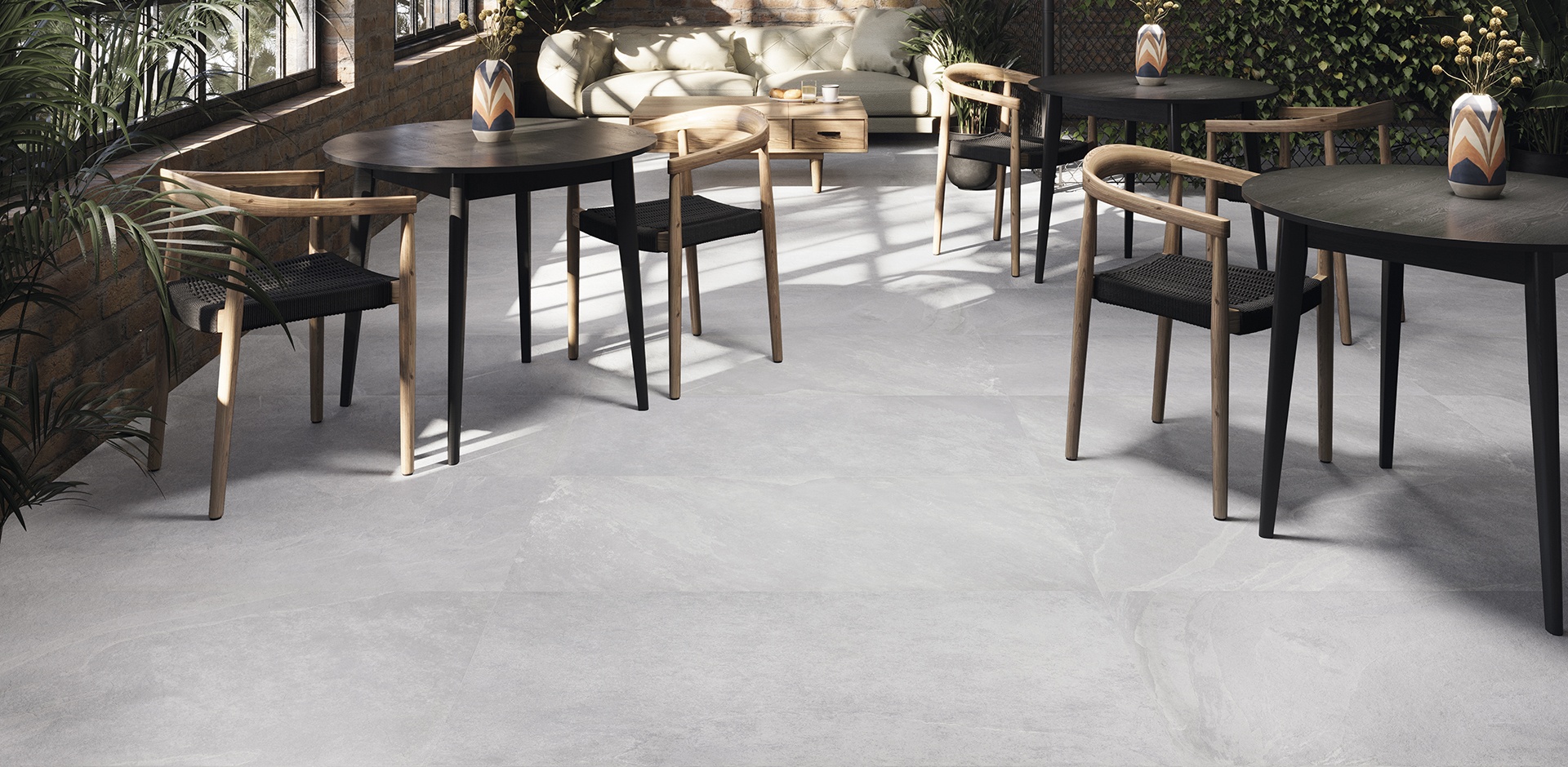 Riven Ivory Matt 60x120 Argenta Ceramica