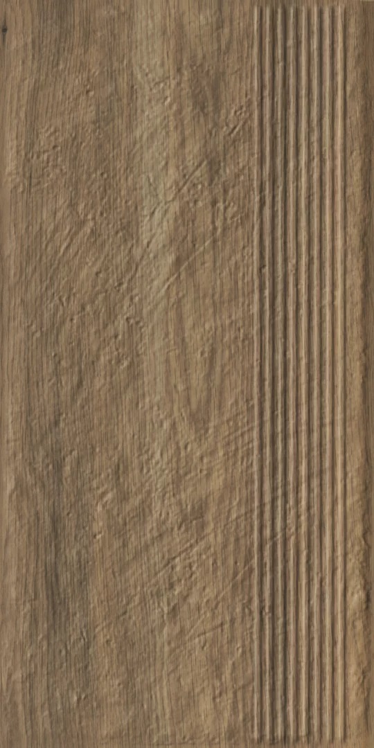 Carrizo Wood Stopnica Prosta Struktura Mat 30x60 Paradyz