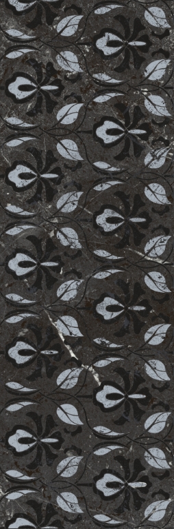 KMD3STA031BR Декор Тубкаль чёрный глянцевый обрезной 30x89,5x0,9 Kerama Marazzi