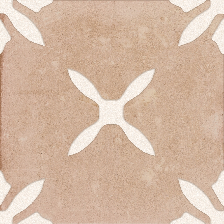 40802 Pangea Clay Flower LT 22,3x22,3 Harmony