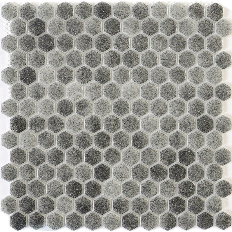 STP-GR012-HEX S стекло (25) 300х300 Natural