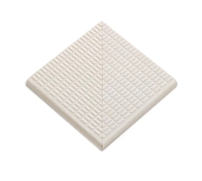 21200 DK Petit Carre Наружный угол плитки с буртиком 12x12 Serapool