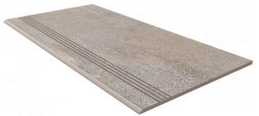 Ступень TN03 Multicolor неполированная с насечками 30x60 Estima