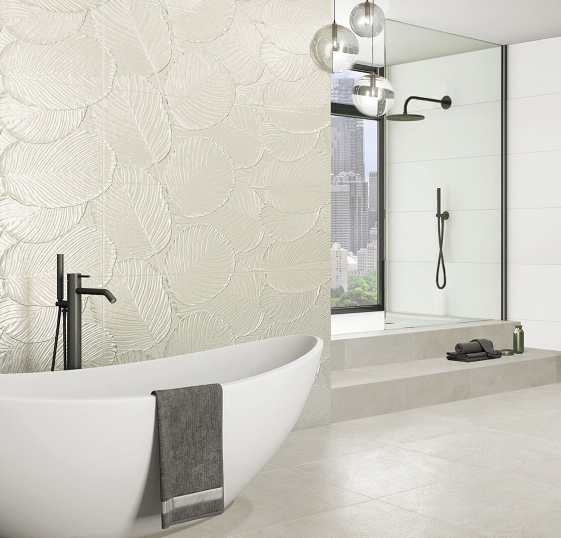 LEAF COLOURS COPPER 33*100 Azulejos Sanchis