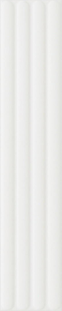 Plinto Out White Matt 10.7x54.2 DNA Tiles