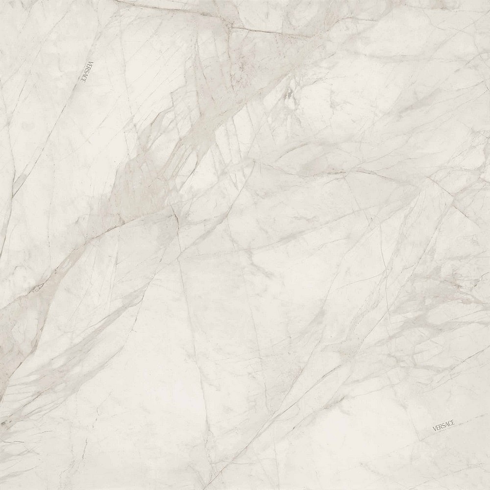 PF60015277 Tarsia Bianco Dolomiti Lux 3D Rett 120x120 Versace (Gardenia Orchidea)