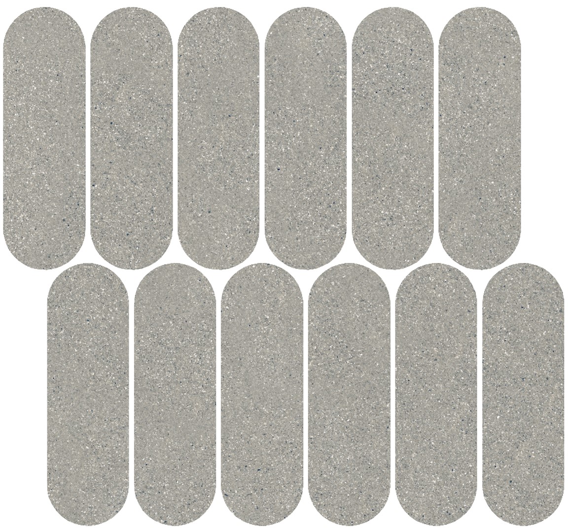 ID144 Джиминьяно наборный серый матовый 30x32 Kerama Marazzi