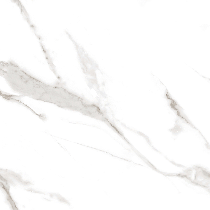 Calacatta Sharp Silver Белый Полированный 60х60 Ceradim