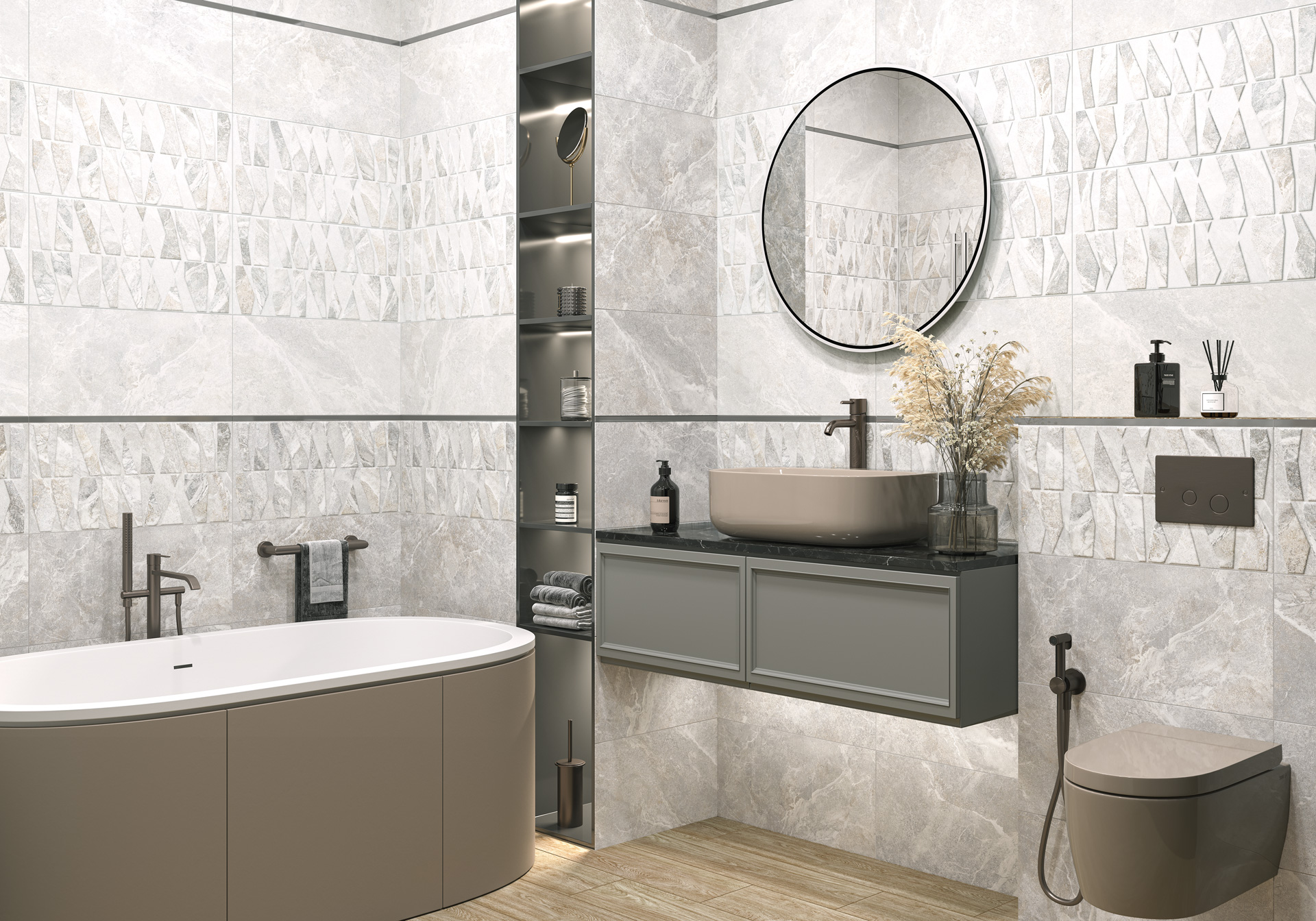 TWU2550PRS07 Persey 249x500x7 Alma Ceramica (Уралкерамика) фото 25