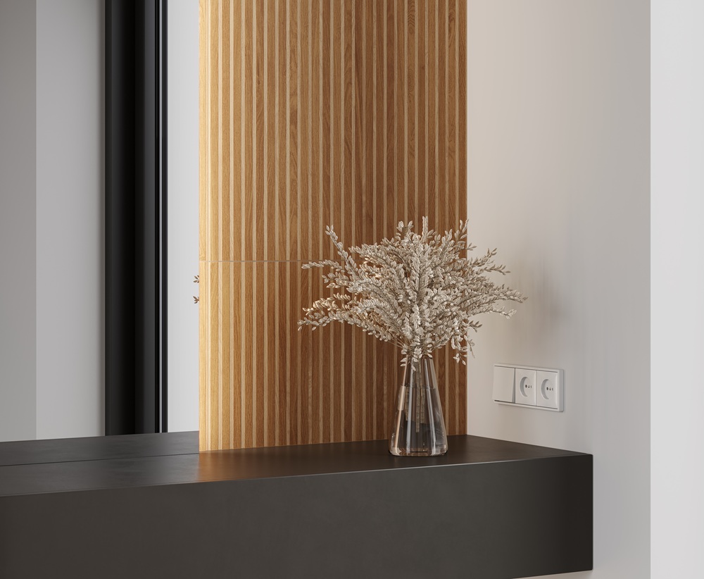 Wood Canarium Almond Stripes Laparet