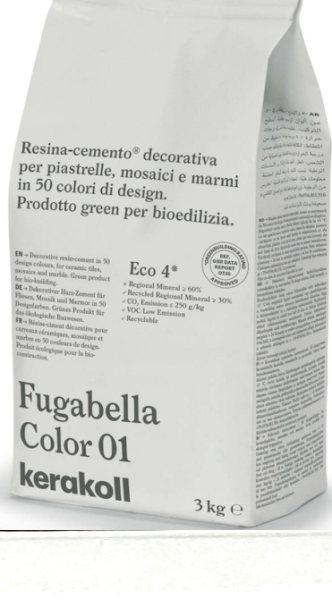 Fugabella Color затирка для швов 03 3кг Kerakoll