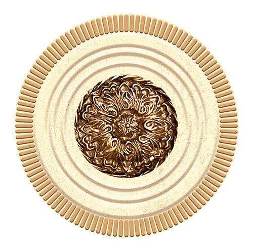 364 Вставка Artemis Beige 10.5x10.5 Eurotile Ceramica