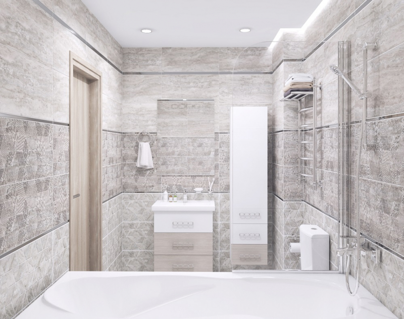 Декор Echo Elemental серый 30х60 Laparet