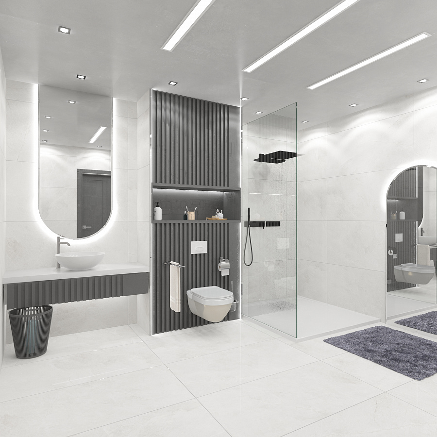 Cement Carbon Mat 60x120 Керлайф фото 24