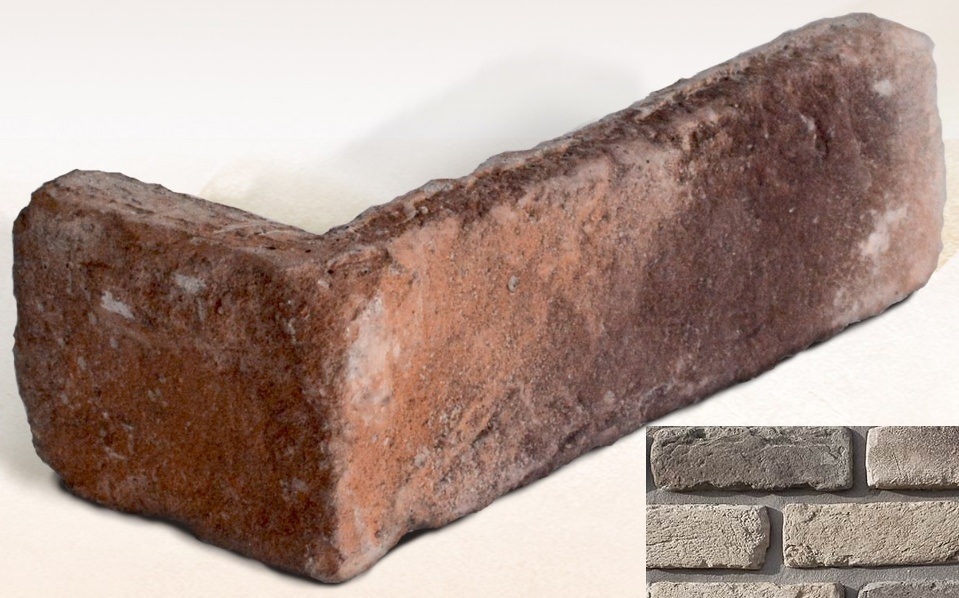 Песчаник 00-25 угловая 180х60х70х20 Ecostone