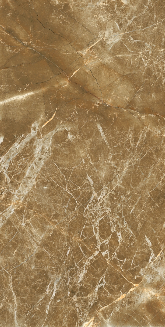 Zanetta Moka Glossy 60x120 Modern Tile