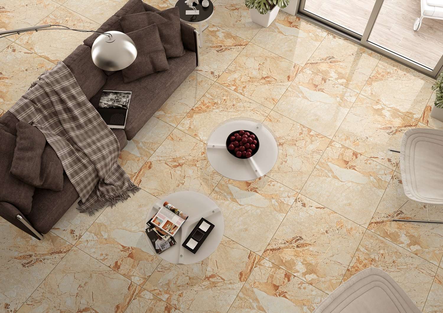 Breccia Aurora Italica Tiles