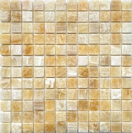 PIX306 Мозаика из оникса 23x23 305х305x8 Pixmosaic