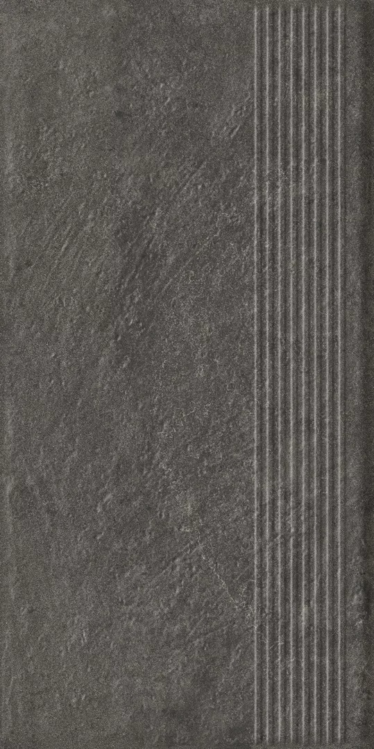 Carrizo Basalt Stopnica Prosta Struktura Mat 30x60 Paradyz