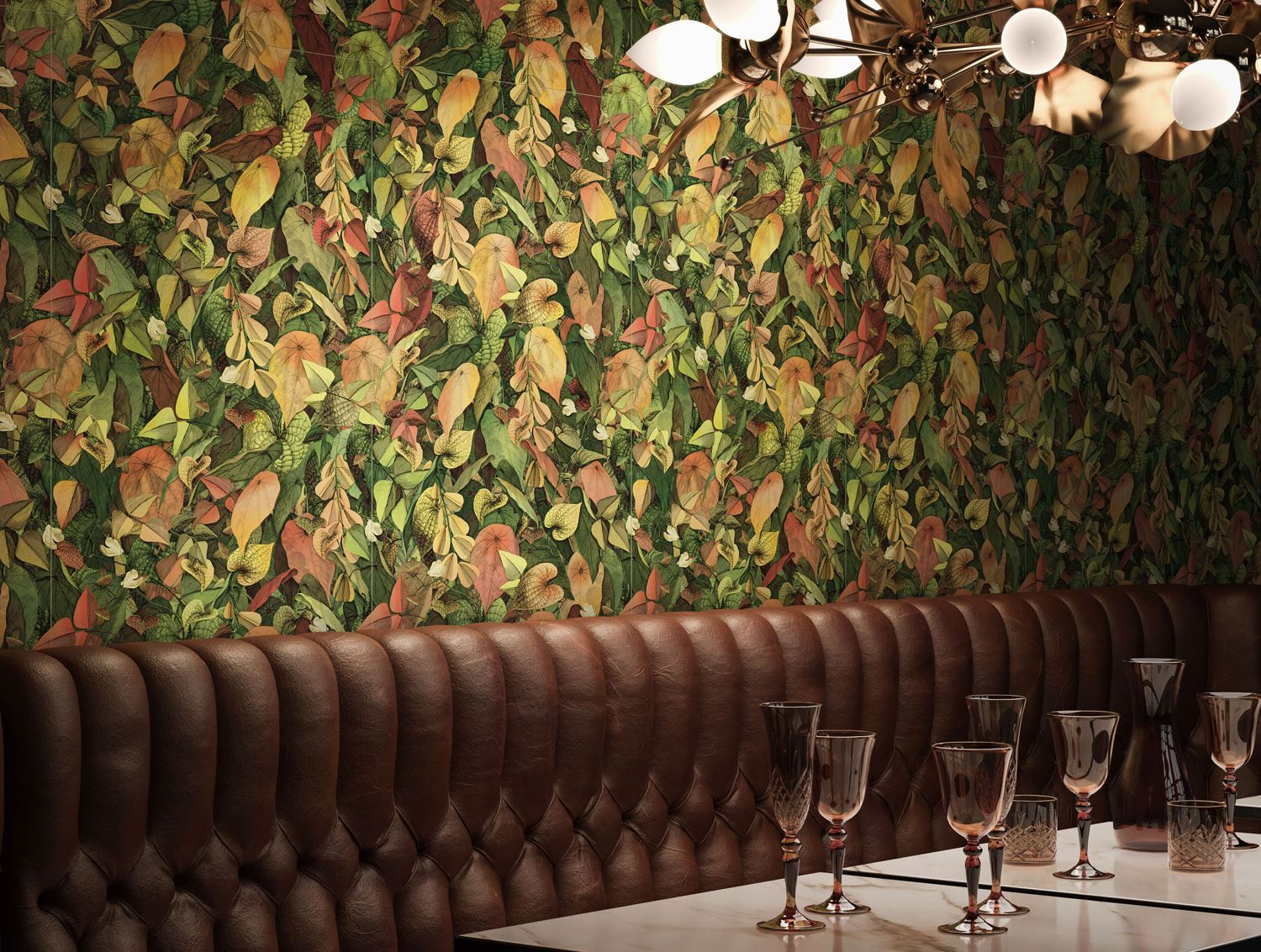 Wonderwall Silver Leaf Natural 3.5 mm 100x300 Kerlite фото 7