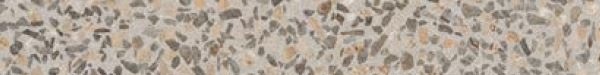 K949907LPR01VTE0 Terrazzo-X Плинтус Темный Лаппато Ректификат 7.5х60 Vitra